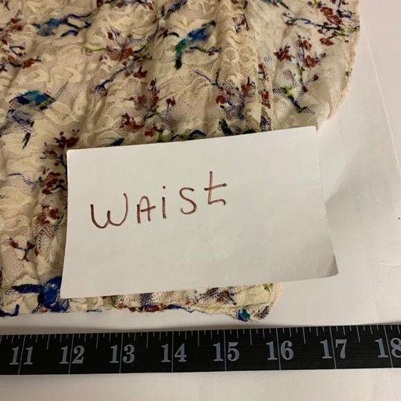 Charlotte Russe SZ L mini vintage lace boho fairy coquette whimsical feminine - Picture 9 of 10